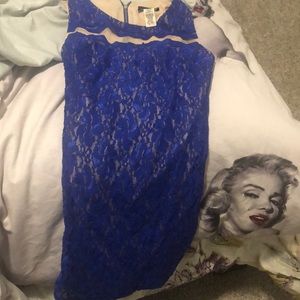 Blue teeze me prom dress